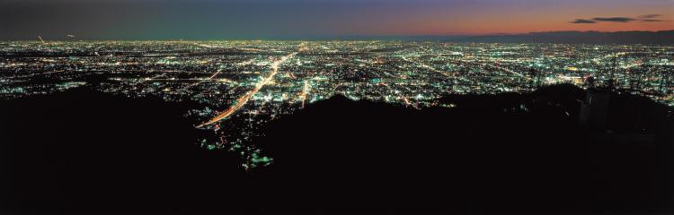 <b>岐阜城パノラマ夜景</b>(名古屋方面)