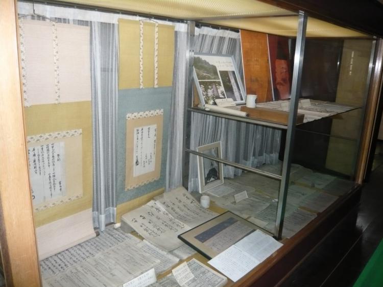 様々な史料が展示されています。