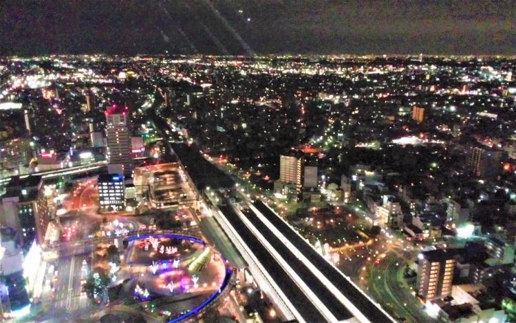 展望室からの夜景