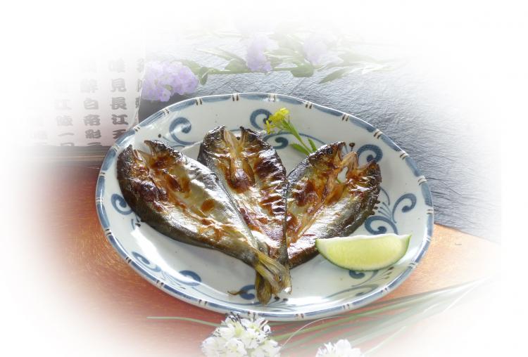 鮎の一夜干