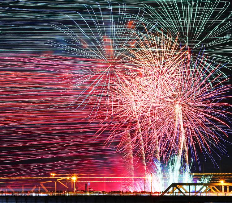 夜空に映える/馬渕 公明