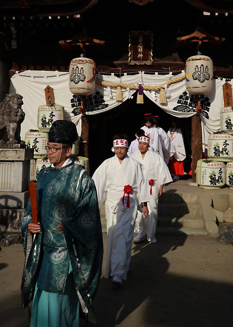 安全祈願を終えて/中辻󠄀 義則