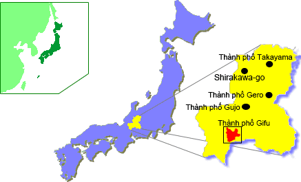 Thành phố Gifu - thành phố của lịch sử và thiên nhiên ở trung tâm của Nhật Bản