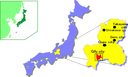 Gifu City - the city of history and nature in the center of Japan