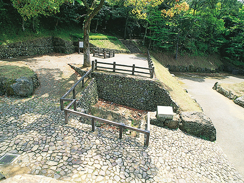 The remains of ODA Nobunaga's residence