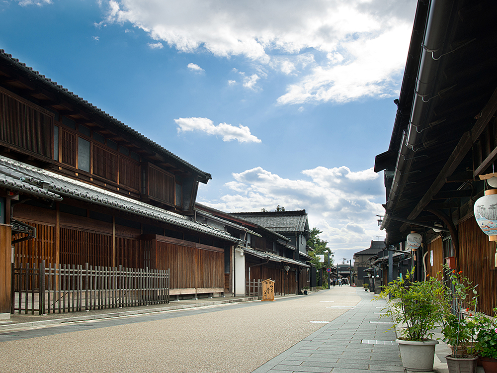 "Kawara-machi" area
